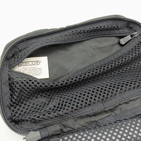 Eddie Bauer black travel toiletry bag compartments zipper - Picture 9 of 9